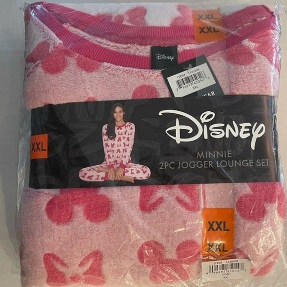 Disney Minnie Mouse Jogger Pajamas Size XXL - Picture 9 of 11